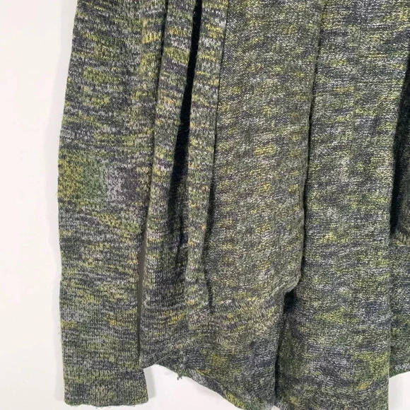 Mac & Jac Cardigan Women’s Small Green Open Front Knit Sweater Cardigan - Picture 3 of 7